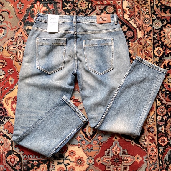 NWT Zara Relaxed Fit Jeans Size 4 - Picture 5 of 6